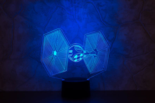 3D светильник  СИД - Истребитель