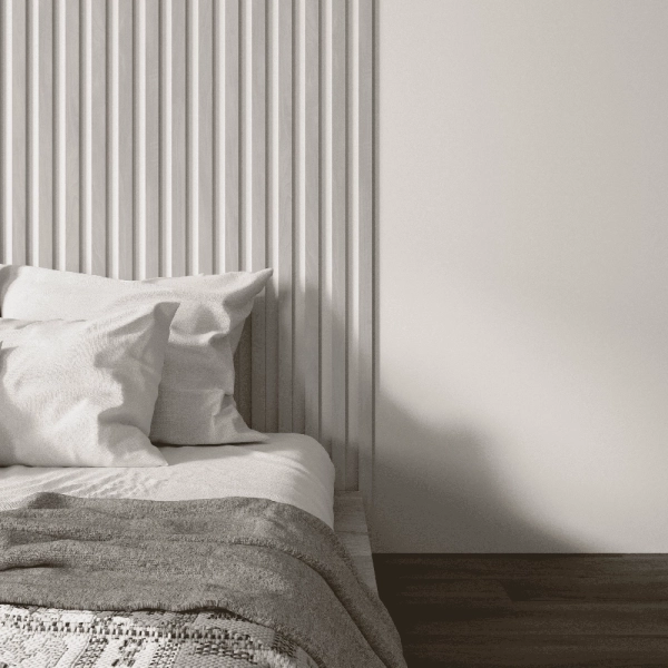 2К Интерьерная рейка МДФ Stella Бриона Light Орех Акира 16*40*2700 (упак.8шт.)