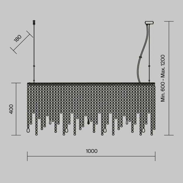 Подвесной светильник Maytoni DIA002PL-05CH