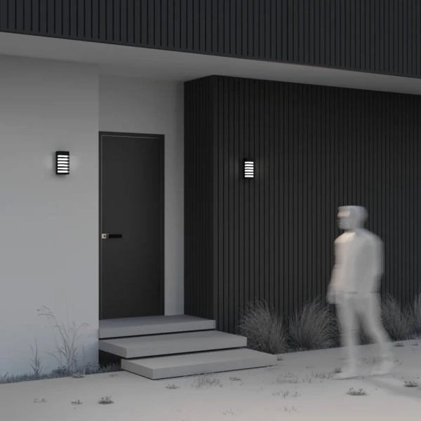 Настенный светильник (бра) Outdoor O034WL-01B