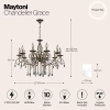Люстра Maytoni RC247-PL-10-R