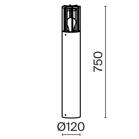 Ландшафтный светильник Outdoor O453FL-01GF