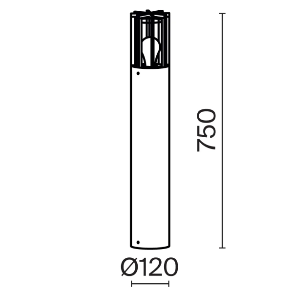 Ландшафтный светильник Outdoor O453FL-01GF