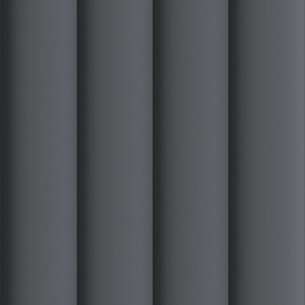 Панель Стеновая Реечная МДФ Stella Wave De Luxe Black Lead 2700x119x16 (4шт.упак.)