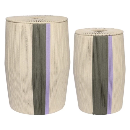 Корзина плетеная conga grey из коллекции ethnic, размер l