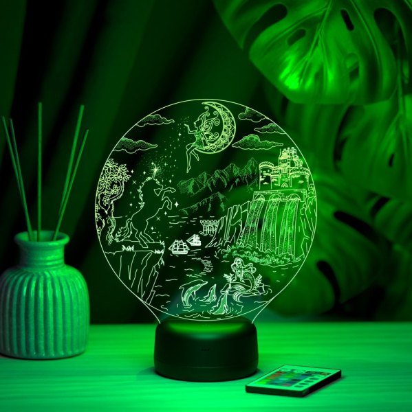 3D светильник  Светильник "Волшебный мир"