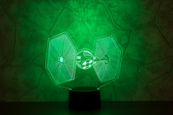 3D светильник  СИД - Истребитель