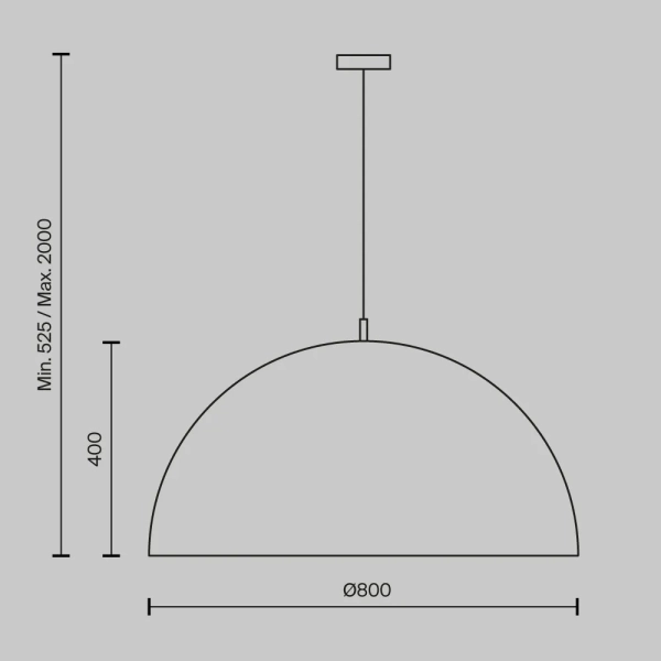 Подвесной светильник Maytoni MOD169PL-05GB1