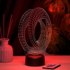 3D светильник  3д светильник "Абстракция #7"