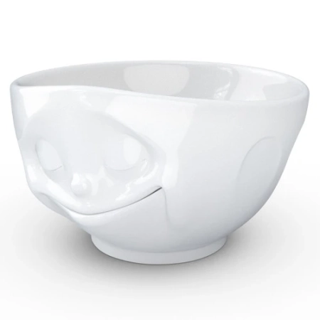 Чаша happy, 1 л, белая