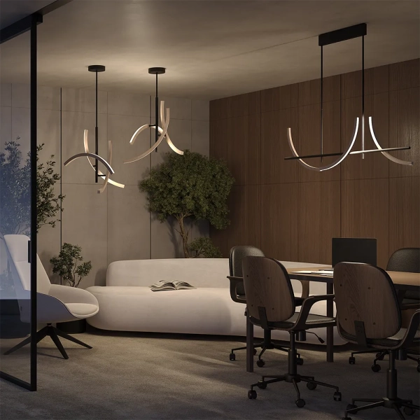 Подвесной светильник Maytoni MOD428PL-L20BK