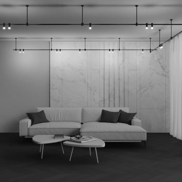 Трековый светильник Technical TR145-1-3W4K-W-B