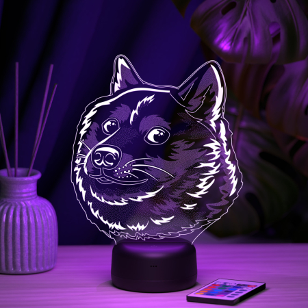 3D светильник  Светильник "Doge"