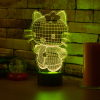 3D светильник  Hello Kitty 3D (Хелло Китти)