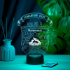 3D светильник  Светильник "Семейный очаг"