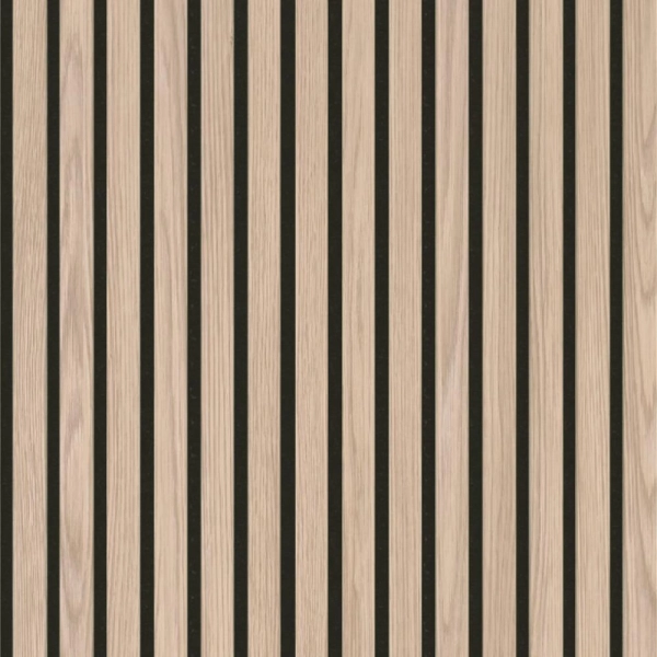 Панель Стеновая Акустическая Stella Comfort Light Дуб Снежный 600х600х9 (уп.1шт.)