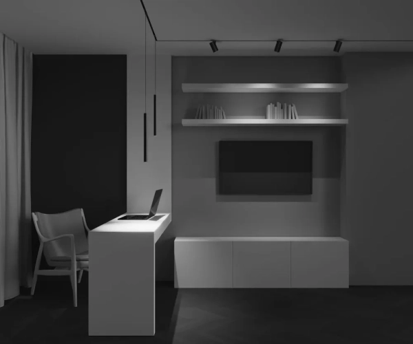 Трековый светильник Technical TR245-7W4K-B