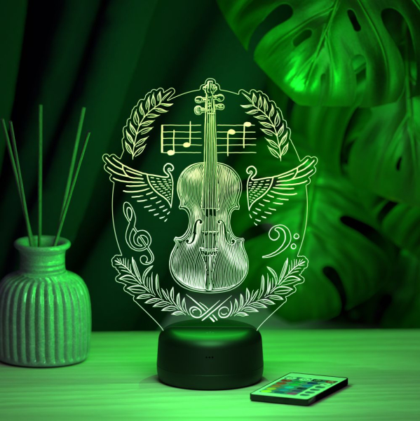 3D светильник  Светильник "Виолончель"