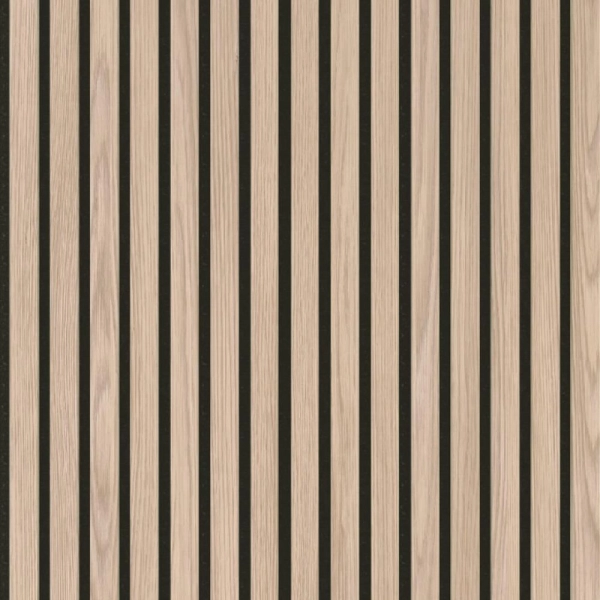 Панель Стеновая Акустическая Stella Trend Light Дуб Снежный 2780х600х21 (упак. 1шт.)