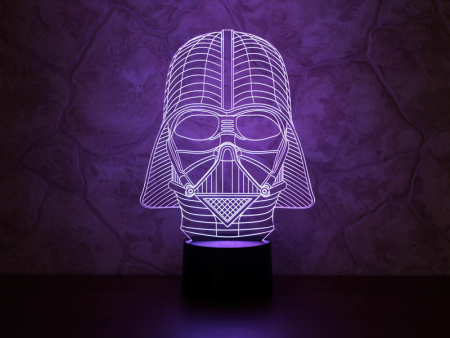3D светильник  Дарт Вейдер