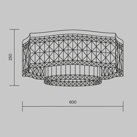 Потолочный светильник Maytoni DIA005CL-10G