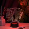 3D светильник  Светильник "Аккордеон"