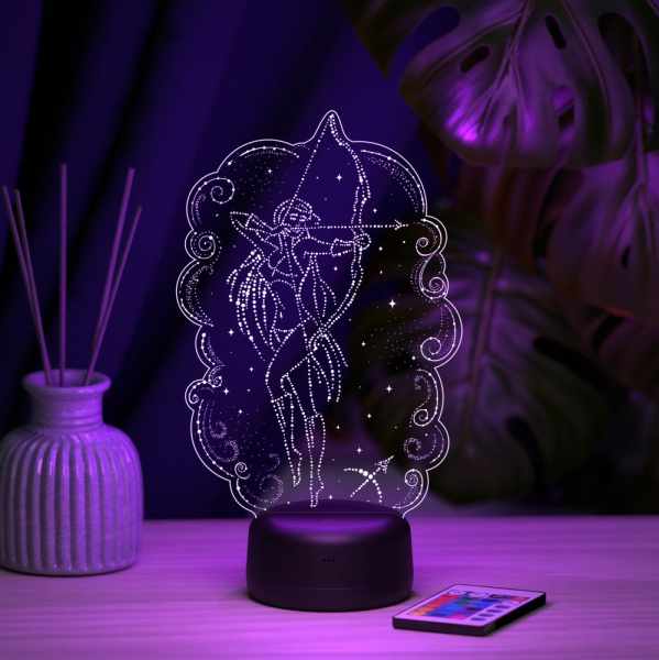 3D светильник  Светильник "Девушка с луком"