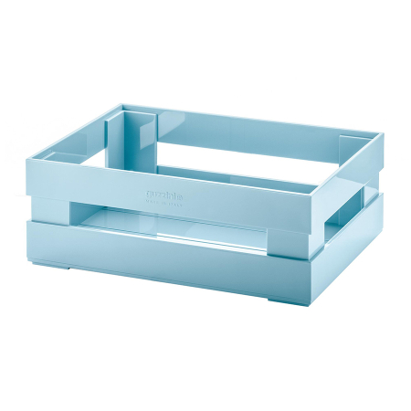 Ящик для хранения tidy & store s 22,4х5,4х8,7 см голубой