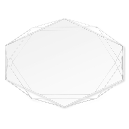 Зеркало декоративное prisma белое