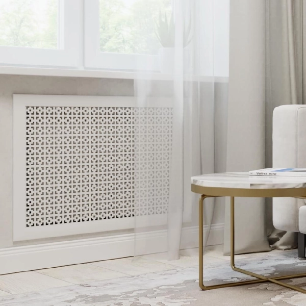 Экран для радиатора 90х60 см Дамаско белый STELLA