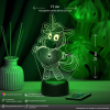 3D светильник  Светильник "Единорог с сердечком"