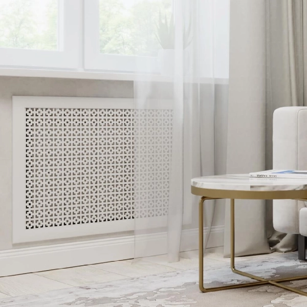 Экран для радиатора 150х60 см Дамаско белый STELLA