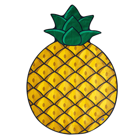 Покрывало пляжное bigmouth, pineapple