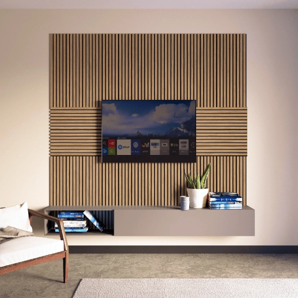 Панель Стеновая Акустическая Stella Trend Standart Дуб Сальвадор 900х600х21 (упак. 1шт.)