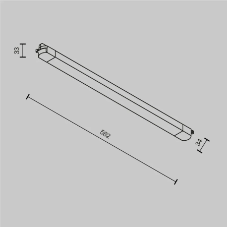 Трековый светильник Technical TR000-1-24W3K-B_1