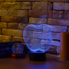3D светильник  Яблоко - Apple
