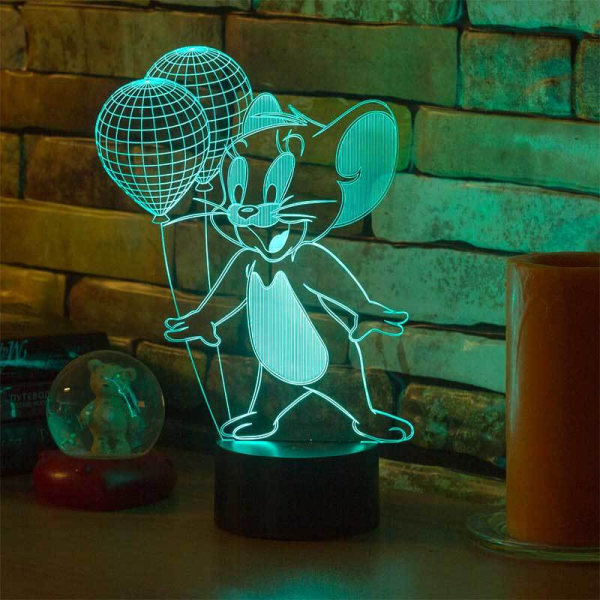 3D светильник  Джерри