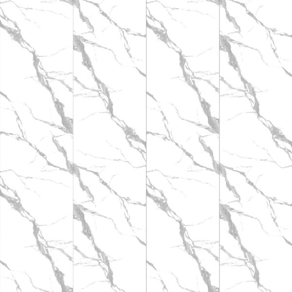 Панель ПВХ Мрамор Крестолла 671 2,6*0,25 Stella Slim 5мм Light (15)