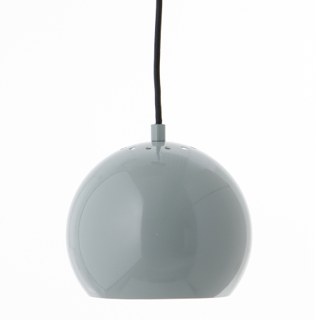 Лампа подвесная ball, 16х?18 см, мятная глянцевая, черный шнур