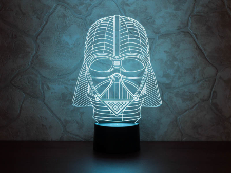 3D светильник  Дарт Вейдер