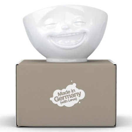 Чаша laughing, 1 л, белая