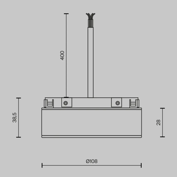 Источник напряжения Technical TRA172DR-100W-DD-B