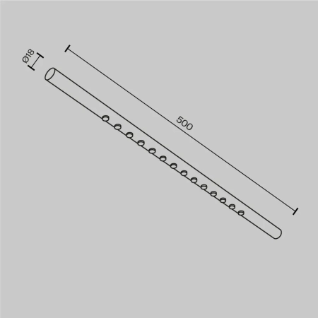 Светильник Technical C101CL-L500-12W3-6K-BS