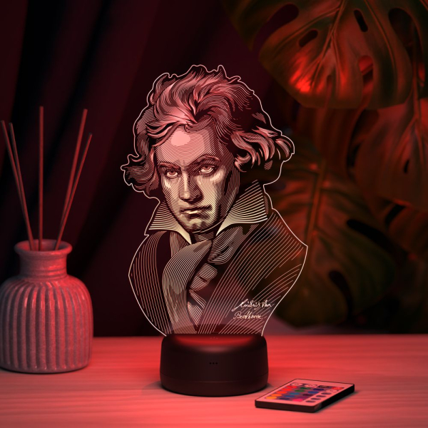 3D светильник  Светильник "Бетховен"