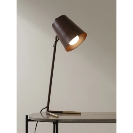 Лампа настольная byokko, D20х47 см, сливовая