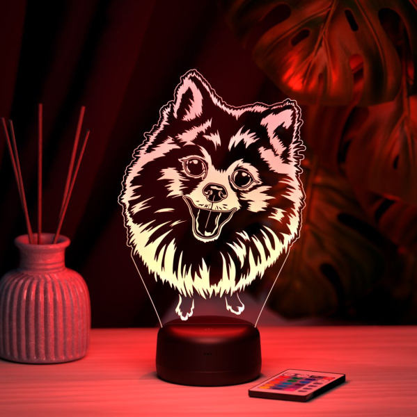 3D светильник  Светильник "Шпиц"