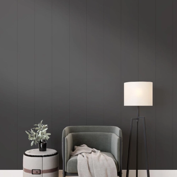 Панель МДФ Classic Stella De Luxe 2700х200х6 Black Lead (упак. 8 шт.)